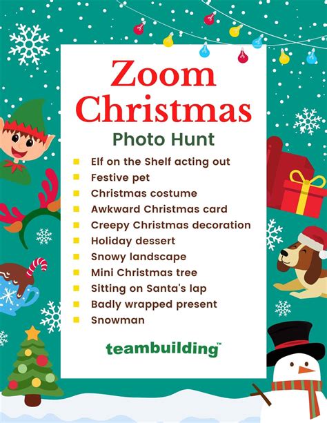 zoom christmas party games ideas